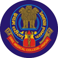 SMS Medical College Jaipur logo